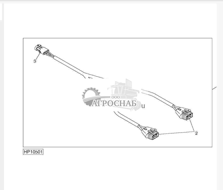 TWO-SPEED FOUR WHEEL DRIVE WIRING HARNESS 